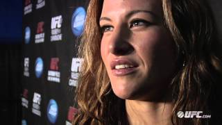 Miesha Tate and Cat Zingano on UFC 157 Rousey vs Carmouche [upl. by Esilahs]