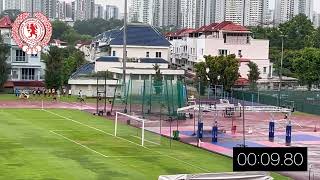 2023 NSG TampF Boys B Div 4x100m Relay SF2 [upl. by Nimoynib]