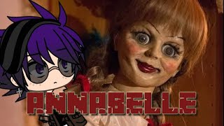 O DIA EM QUE ASSISTI ANNABELLE Gacha Life [upl. by Kinsman]