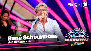 René Schuurmans  Als ik haar zie LIVE • Muziekfeest op het Plein 2024  Sterren NL [upl. by Lamee]