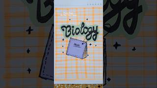 How to Make Stunning Front Page shorts biology frontpage paperart paperdrawing art satisfying [upl. by Fianna]