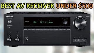 Top 5 Best AV Receiver Under 500 2023 [upl. by Abernon]