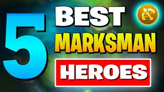 BEST MARKSMAN in Mobile Legends 2024 BEST HEROES Revealed [upl. by Haela]