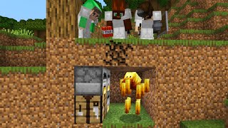 Minecraft Manhunt But I Secretly Used The Disguise Mod [upl. by Leroi598]