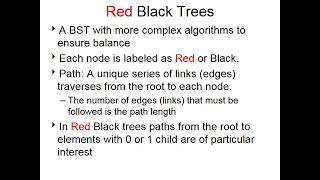 Introduction to Red Black Trees Properties of a Red black tree Insertion operation with Example [upl. by Noelle]