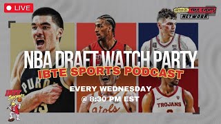 NBA Season Recap and NBA Draft Watch Party  IBTE Sports Podcast [upl. by Atreb]