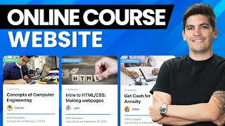 How To Create an Online Course Website with WordPress amp Tutor LMS 2024 [upl. by Sivet]