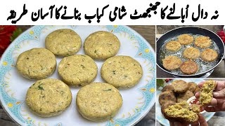 شامی کباب بنانے کا سب سے بہترین اورآسان طریقہ  Perfect Shami Kabab Recipe  Chicken Shami Kabab [upl. by Rushing791]