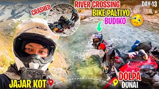 River crossing SURAKSHYA pani ma Khasin   Dolpa jada yesto bhayo😭 MRB Vlog [upl. by Anetsirk836]