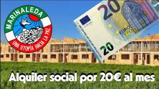 Marinaleda construye vivienda social por 20€ al mes [upl. by Connie686]