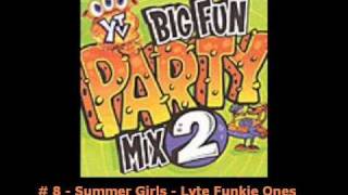 Summer Girls  Lyte Funkie Ones   8  Big Fun Party Mix 2 [upl. by Aidnyc375]