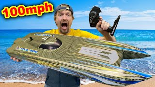 9 vs 3000 RC Speed Boat [upl. by Tifanie]