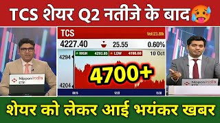 Tcs share latest news today  tcs share price target  tcs stock analysis  tcs stock latest news [upl. by Margret569]