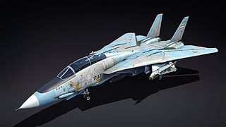 F14A IRIAF 6 kill game with sound mods [upl. by Abagail373]