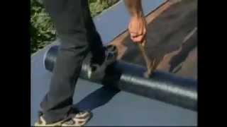 Low Slope Roofing  Installing Liberty Base Sheet [upl. by Gradey]