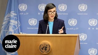 Millie Bobby Brown la Embajadora de Buena Voluntad más joven de UNICEF [upl. by Gorrono]