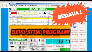 Ücretsiz Stok takip programı  SahraSoft Depo Stok Takip Programı [upl. by Rramed]