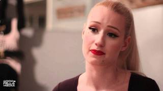 Iggy Azalea talks weird dreams about Tupac amp Dolphins and originally hating LA [upl. by Waylan]