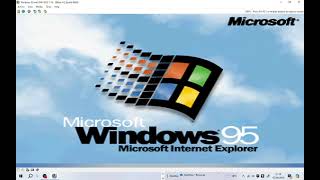 How to install Windows 95 OSR25 from MSDOS 710 in 86Box [upl. by Yonah293]