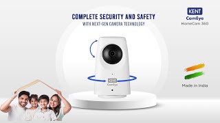 Kent Cameye Home Cam 360 security camera Ad Film  Wifi cctv Camera  Production House in Delhi NCR [upl. by Dael]