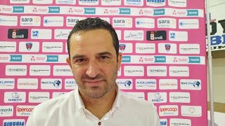 Coach Claudio Basso a tutto tondo sulla prima stagionale della Bam Mondovì Volley [upl. by Mandler]