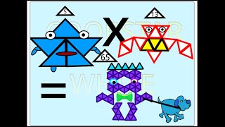 Numberblocks Triangles 13 Times Tables [upl. by Iddet]