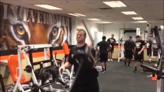 Georgetown College Football Weightlifting [upl. by Asoramla]