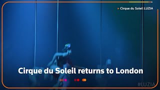 Cirque du Soleil returns to live shows in London [upl. by Nadabas]