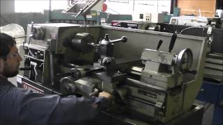 Clausing 1300 Lathe  Variable Speed Tool Room Lathe [upl. by Nytnerb70]