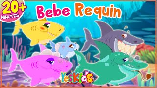 Bèbè Requin  Comptines pour Bébé  YesKids Français [upl. by Ecyned]