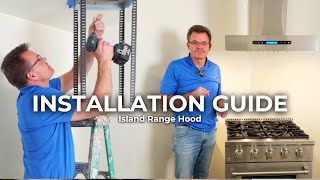 How To Install Your OWN Island Range Hood Proline 755 In Depth Guide [upl. by Annairt]