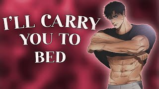 Sweet Boyfriend Protects amp Carries You To Bed While Youre Drunk Pampering Boyfriend ASMR [upl. by Karlyn]