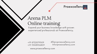 Arena PLM Online training Comprehensive guideline by experts [upl. by Korff]