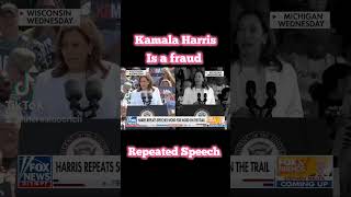 HEARD THIS SPEECH BEFORE trump2024 kamalaharris election [upl. by Ayifa66]