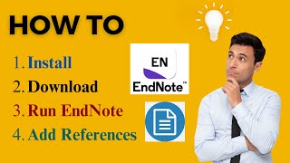 How to add references in word documents free install download and use easytounderstand endnote [upl. by Merrile]