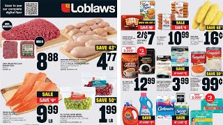 Loblaws Flyer Canada 🇨🇦  August 15  August 21 [upl. by Crescantia]