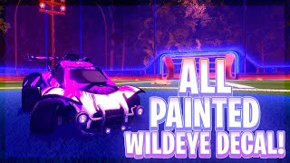 ALL NEW PAINTED WILDEYE DECAL Rocket League Season 16 Update [upl. by Song]