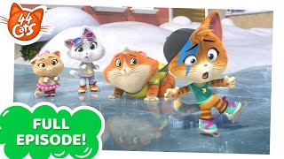 44 Cats  Season 2  Cats on ice FULL EPISODE [upl. by Adnawat516]