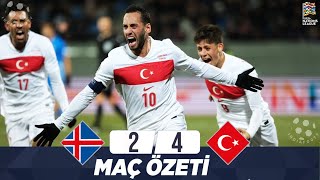 İzlanda Türkiye  24  Maç özeti  UEFA Uluslar Ligi 202425  türkiye İzlanda [upl. by Diver972]