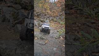 TRX4 2021 Bronco scale TRX4 Defender Rocky country Trail [upl. by Atinet]