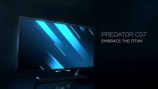 Predator CG7 Large Format HDR Gaming Display – Embrace the Titan  Predator [upl. by Rhee327]