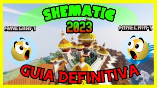 🤯Como construir con schematic en Minecraft │Guia DEFINITIVA 2023 Schematic Minecraft AztekitaMC [upl. by Gnas]