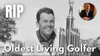 American Hall of Fame golfer Died at 100  Oldest Living Winner of the Masters [upl. by Delfine]