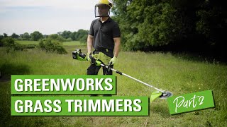 Greenworks Grass Trimmers  Part 2 [upl. by Lisabeth580]