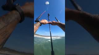 9m north orbit pro kite loop and jump over surfer kitesurfer kitesurfing kiteloop [upl. by Rayshell71]