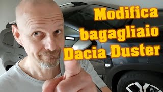 Dacia Duster 2  Modifica bagagliaio [upl. by Graff]