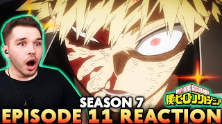 BAKUGO GOES PLUS ULTRA  My Hero Academia Season 7 Episode 11 REACTION [upl. by Leasa]