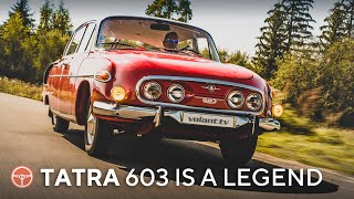 Tatra 603 is a Czechoslovak legend  volanttv [upl. by Ermengarde761]