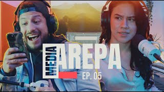 Ep 05 LA MEDIA AREPA PODCAST [upl. by Longfellow]