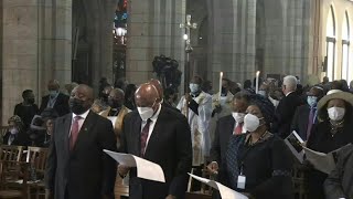 South Africa Funeral for Desmond Tutu begins  AFP [upl. by Pendergast695]